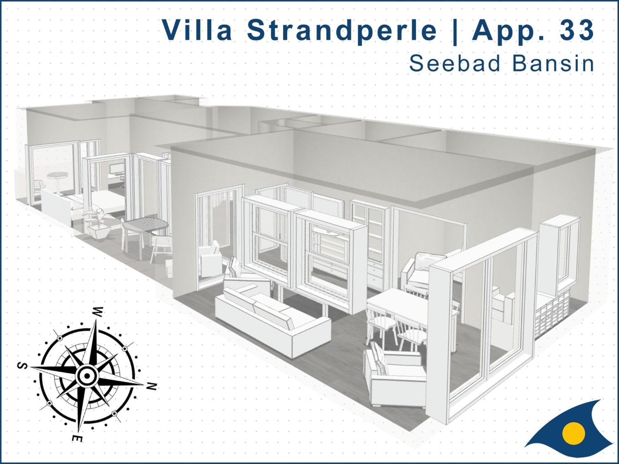 Villa Strandperle Whg 33 ゼーバート・ヘリングスドルフ エクステリア 写真